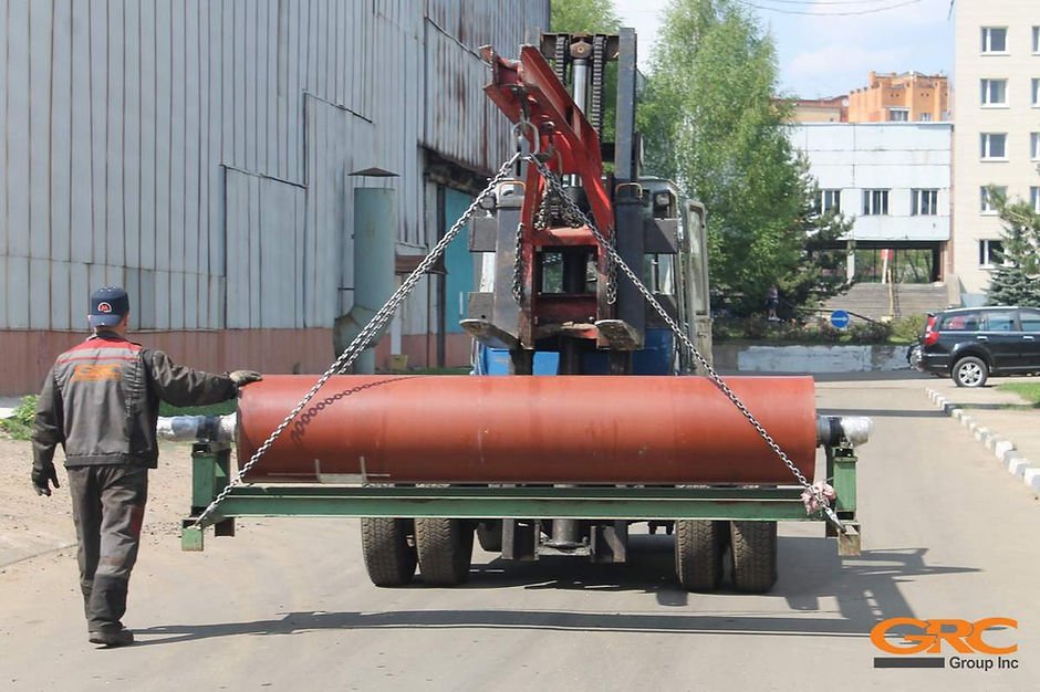 Ремонт посадочных мест сеткоповоротного вала БДМ выполнен компанией GRC в Московской области