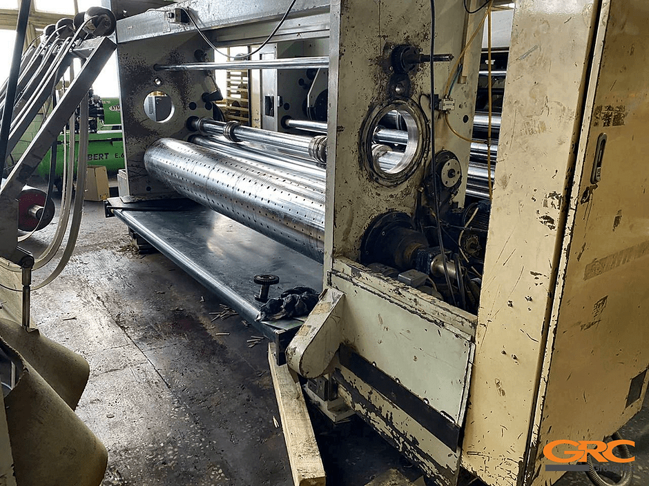 Цилиндрическая расточка станины печатно-высекательной машины