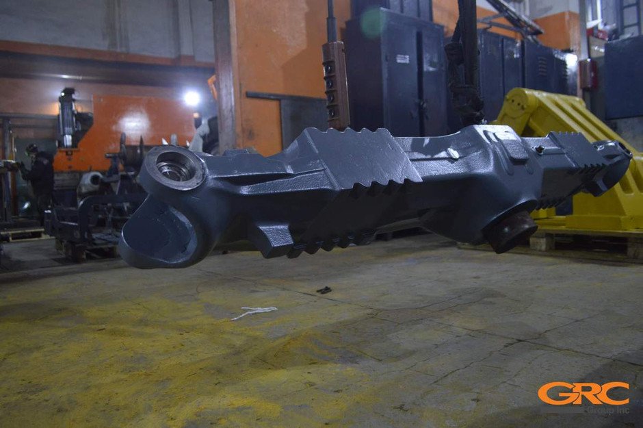Мост телескопического погрузчика Claas Scorpion после ремонта
