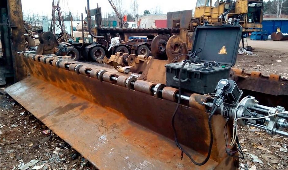 Мобильная расточка посадочных мест пресс-ножниц Copex 630